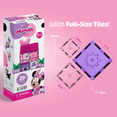 thumbnail image 5 of Official Disney Junior Minnie Mouse Magnetic Tile Travel Set - 29-Piece - Ages 3+, 5 of 12