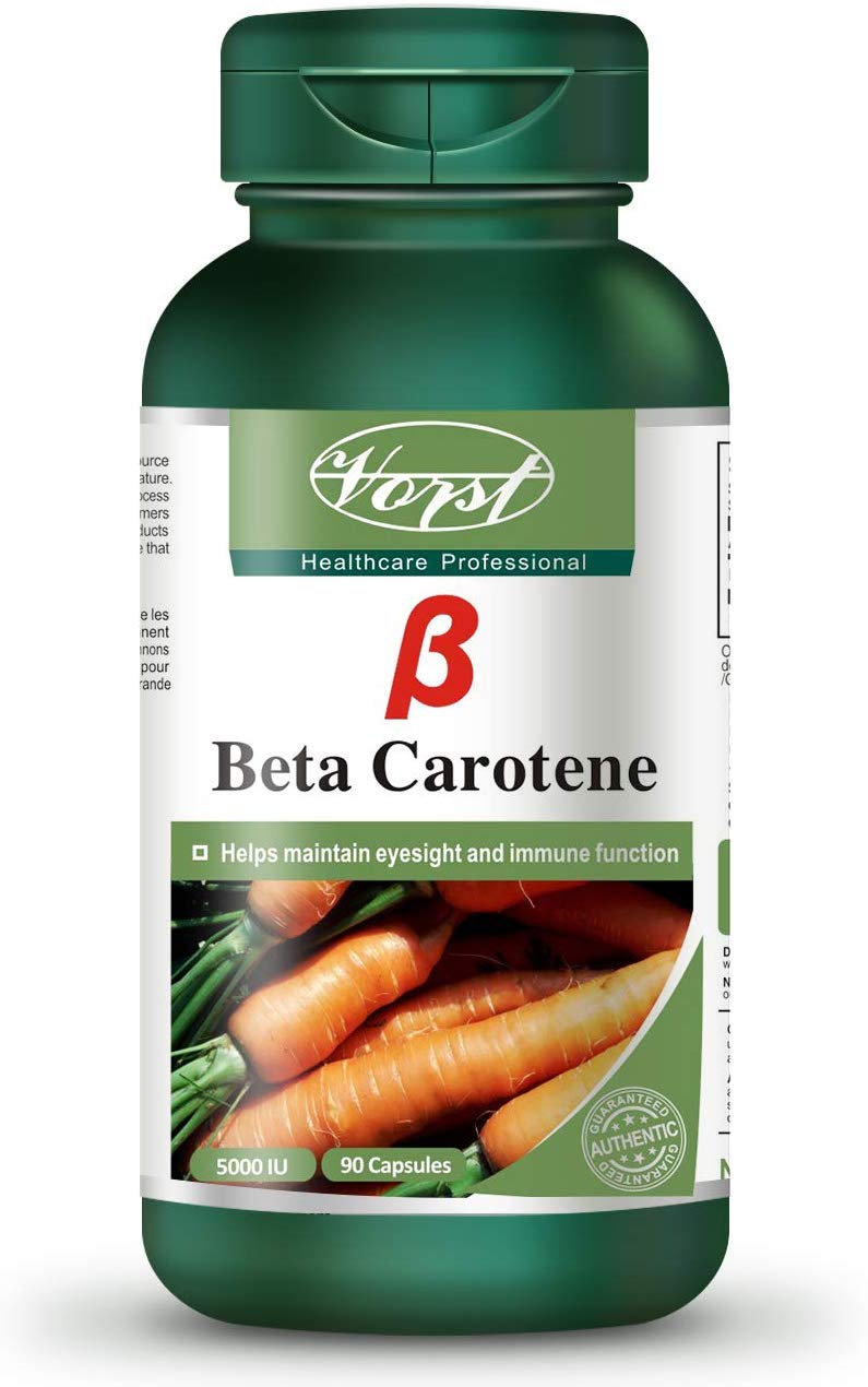 Vorst Beta Carotene Vision & Eye Supplement 1.5 mg (5000 IU) Vitamin A