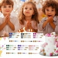 thumbnail image 4 of 2025 & CISIL 32Pcs/set Ball Cake Toppers Gold Pearl Balls Cupcake Topper Flags For Kids Birthday Party Wedding Decorations Baby Shower, 4 of 4