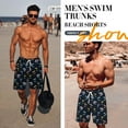 thumbnail image 4 of AEXTO Maillot de Bain Homme avec Doublure en Mesh, Séchage Rapide, Short de Bain, 4 of 6