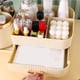 thumbnail image 5 of Organizador de Maquillaje para Encimera con Cajones, Soporte Giratorio de 360 Grados para Brochas de Maquillaje, Organizador de Cuidado de la Piel con Capacidad para Tocador, 5 of 5