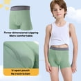thumbnail image 3 of 6-Pack Bamboo Boys’ Boxer Briefs 16-18Y – Moisture-Wicking Lightweight, 3 of 6