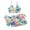Multicolour; Swimsuit Sets, variant on Kids Beach Three Piece Swimsuit Set for Girls Summer Leaf Print Stylish Swimwear for Big Kids and Tweens Multicolour 9 Years-10 Years