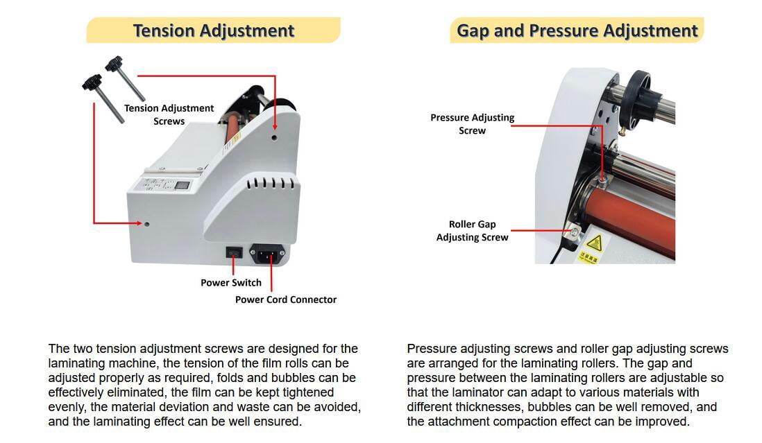 Desktop 17 Inch A2 Film Laminator Paper Film Laminating Machine