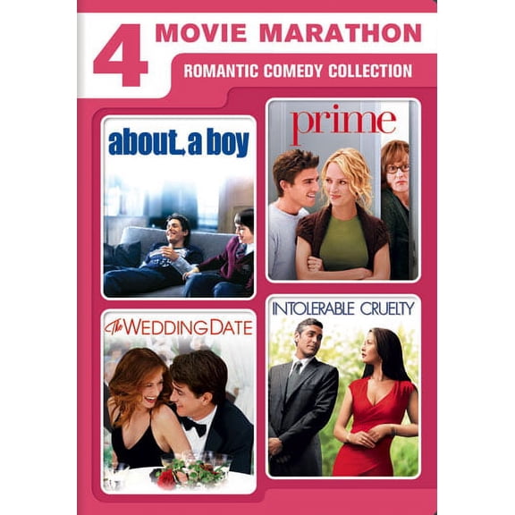 Pre-Owned 4 Movie Marathon: Romantic Comedy Collection (DVD) (Used - Good)