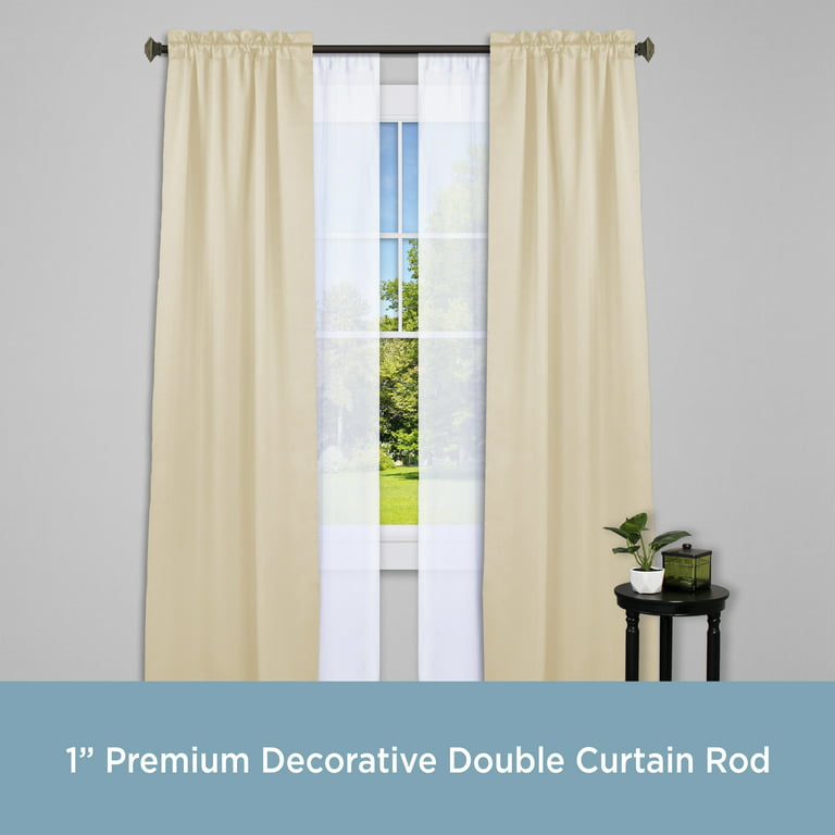 Double Curtain Rod