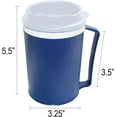 thumbnail image 3 of Tasse Isolée avec Couvercle Tumbler, Bleu, 3 of 6