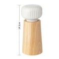 thumbnail image 6 of Wooden Pepper Grinder - Manual Salt And Pepper Mill Adjustable Coarse-grained Grinder Refillable Salt Mill with Ceramic Lid for Salt Pepper, 6 of 7