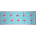 thumbnail image 3 of Betsy Drake RN084G 13 x 54 in. Flamingo Table Runner, 3 of 3