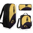 thumbnail image 2 of The Nightmare Before Christmas Backpack Set Spacious Daypack Snack Bag and Multi Pocket Pencil Case, 2 of 5