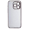 thumbnail image 2 of Funda fina Con purpurina y protector de lente Yashi para iPhone 15 Pro color rosa, 2 of 5