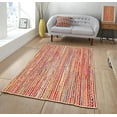 thumbnail image 4 of 3x9 Ft Multi Cotton & Jute Area Rug, Hand-Woven Farmhouse Boho Style, Durable & Pet-Friendly Rug for Living Room, Dining Room, and Bedroom, 4 of 5