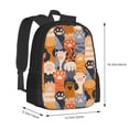 thumbnail image 2 of Balery Cute Cat Paw Backpack for Men and Women - Durable 600D Oxford Cloth -Large Capacity, Water-Resistant School, Travel, and Hiking Bag, 2 of 7