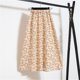 thumbnail image 2 of Gibobby faldas para mujer invierno de mujer Cintura floral de longitud alta Falda de media cadera(Beige, M), 2 of 5