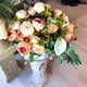 thumbnail image 4 of Monstrate Ramo de flores falsas versátil de bajo mantenimiento y elegante flor artificial para interiores o exteriores Flores artificiales beige, 4 of 6