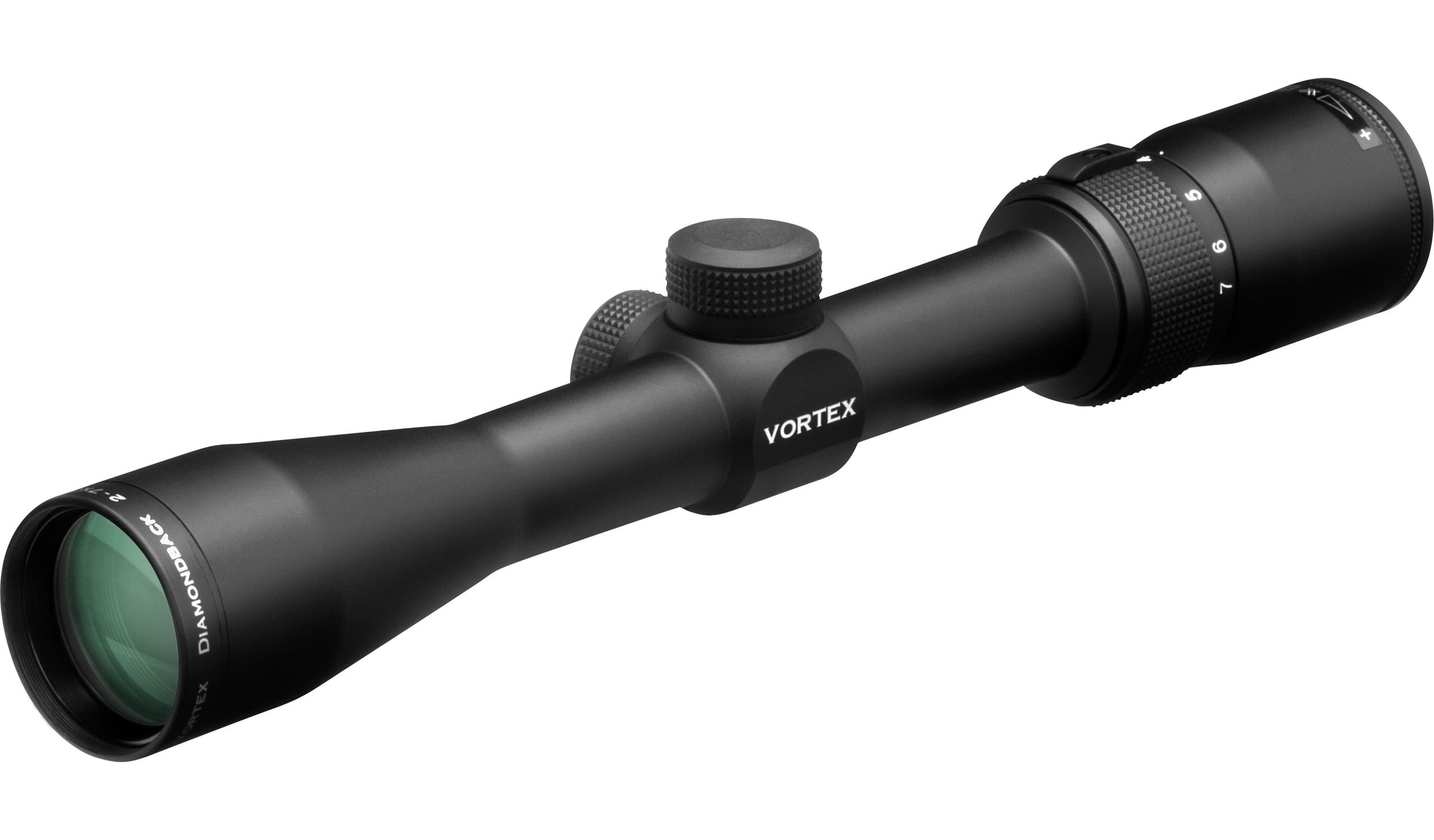 Vortex Optics Diamondback 2-7x35 Rimfire, Second Focal Plane Riflescope - V-Plex Reticle (MOA)