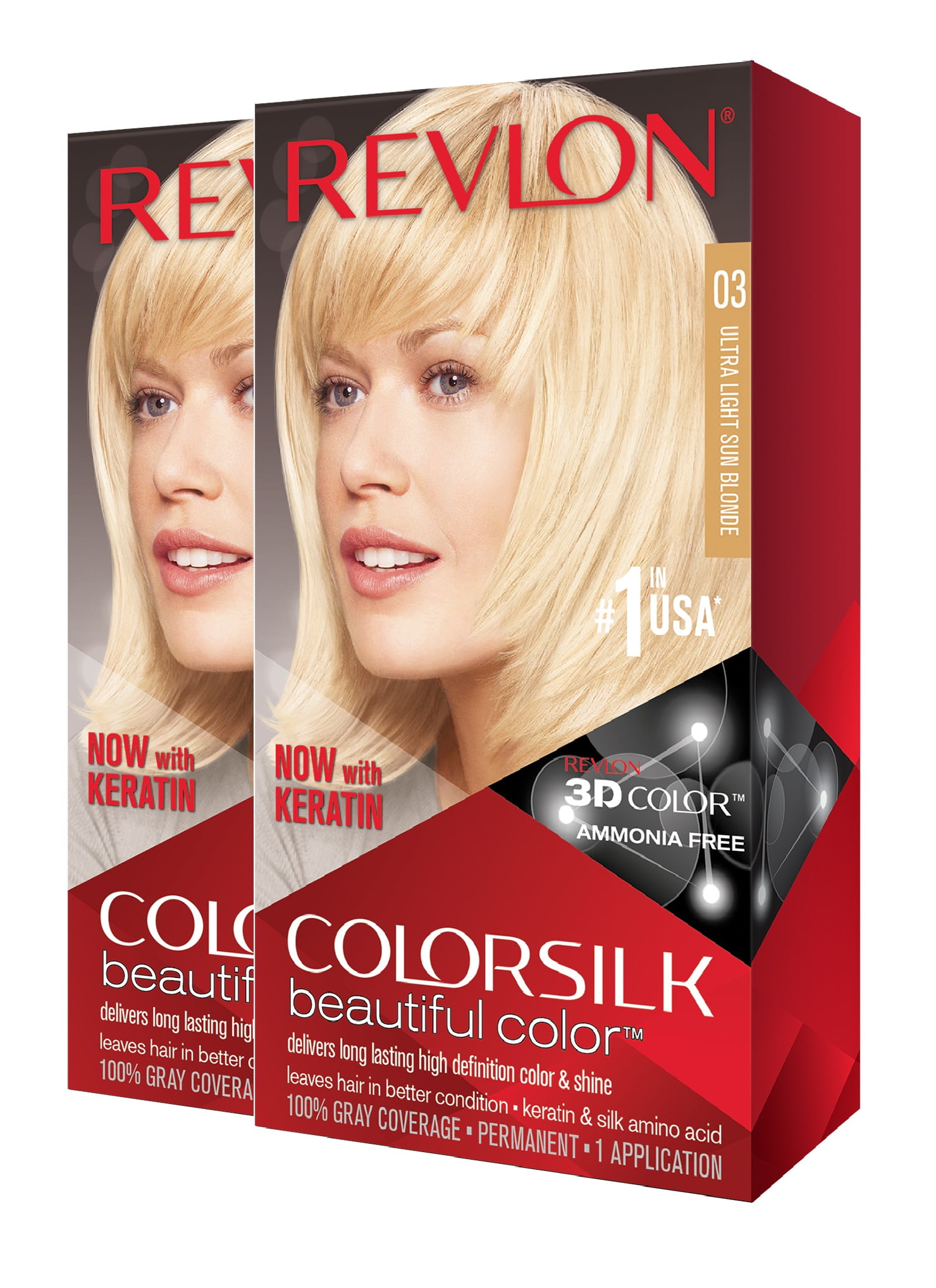 Revlon ColorSilk Beautiful Color Hair Color Ultra Light Sun Blonde