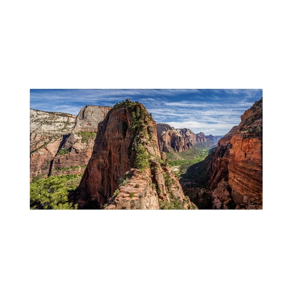 Pierre Leclerc 'Angels Landing' Canvas Art