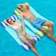 thumbnail image 4 of Hamaca Inflable Flotante Multiusos para Piscina, Hamaca Flotante Reclinable Flotante 4 en 1 de Dos Piezas, Hamaca Inflable de Agua para Piscina, Rayas Azules y Verdes （120 * 70 cm） ER, 4 of 4