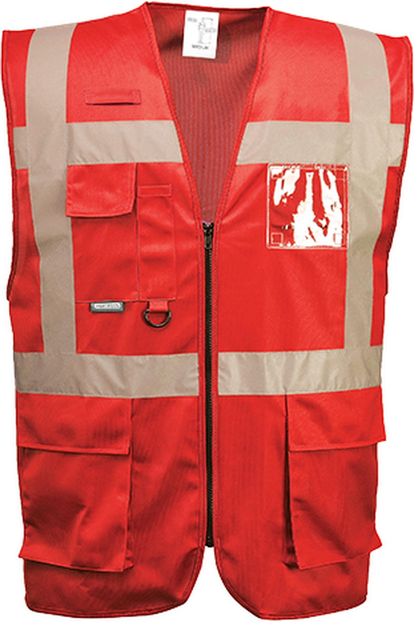 Portwest F476RBRM Iona Executive Vest, Royal - Medium
