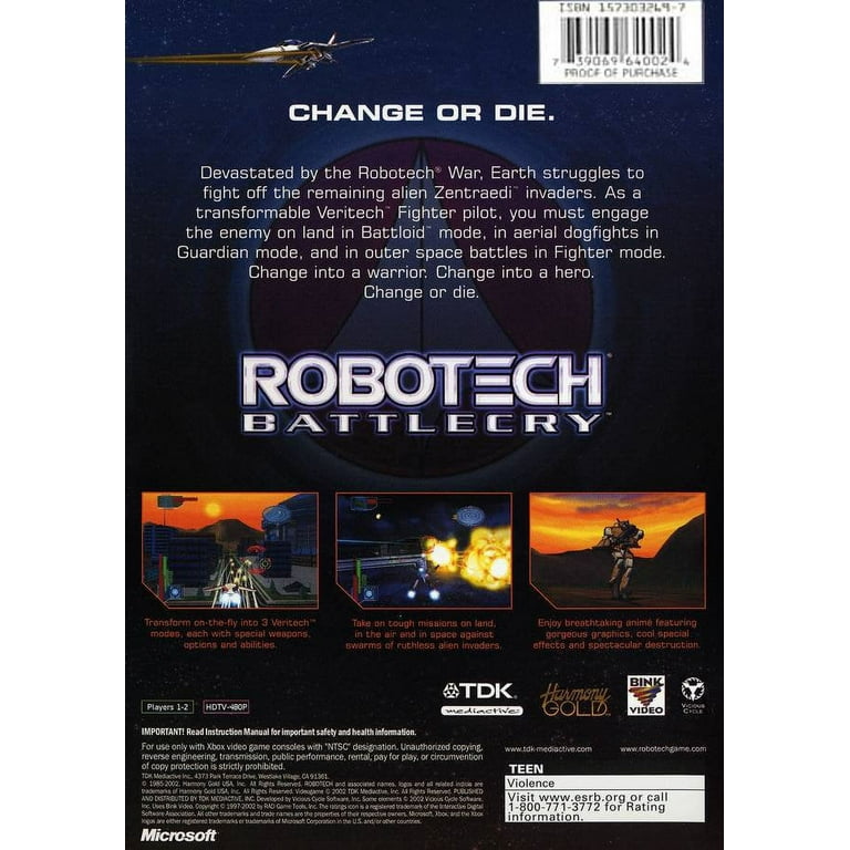 Robotech: Battlecry - Xbox - Walmart.com