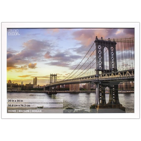 Studio Decor Flat White 20" x 30" Frame, Home Collection, 8 Pack