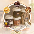 thumbnail image 3 of ERSAN-3 PCS Food Storage Containers with Lids Airtight, Transparent Cereal Containers Storage Set, Stackable BPA-Free Plastic Kitchen Pantry Organizer for Dry Food, Flour, Sugar, 3 of 4