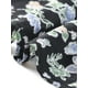 thumbnail image 5 of INSPIRE CHIC Vestido Largo Bohemio de Flores para Mujeres con Cuello Cuadrado y Mangas Cortas Abullonadas, Vestido Maxi Casual A Línea M Negro, 5 of 6