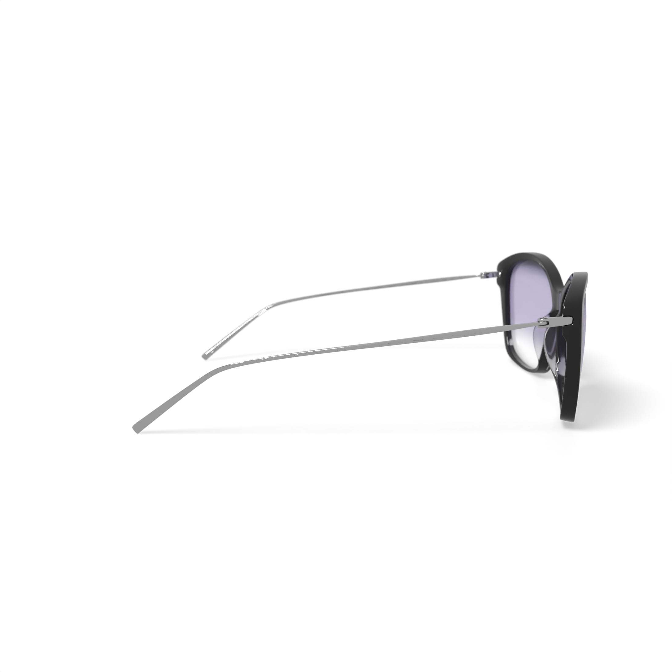 DKNY Women's Rx'able Fashion Sunglasses, DK702SG, Black, 57-14-140, with Case