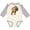 Natural and Heather, variant on Inktastic Cute Woodland Animal Squirrel Boys or Girls Long Sleeve Baby Bodysuit