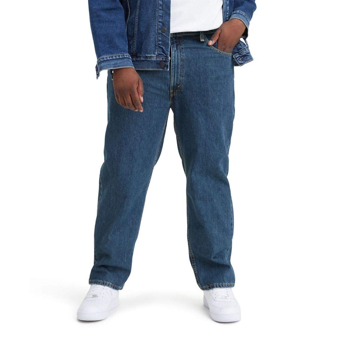Levi's 550 Herren Jeans – Relaxed Fit, Stretch-Denim, 32W/32L, Bequemer Klassiker