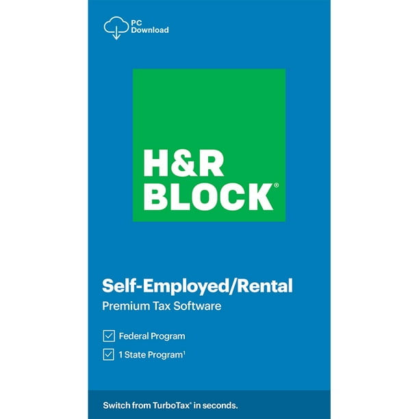 H&R Block Tax Software Premium 2020 (PC Download)