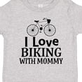 thumbnail image 4 of Inktastic Biking with Mommy Bicycle Boys or Girls Toddler T-Shirt, 4 of 5