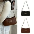 thumbnail image 2 of Yokua Small Shoulder Bag For Women Bows Design Trendy PU Leather Underarm Purse, 2 of 21