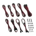 thumbnail image 1 of CableMod E-Series Classic ModFlex Sleeved Cable Kit for EVGA G/G+ / P/P+ / T (Black + Red), 1 of 1