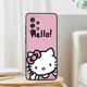 thumbnail image 3 of Anime Hello Kitty Sanrio para Samsung Note 20 10 Ultra Plus A31 A8 A14 j6 A12 A5 A70 A7 A34 A20 A04 A24 5G, funda de teléfono negra, 3 of 5