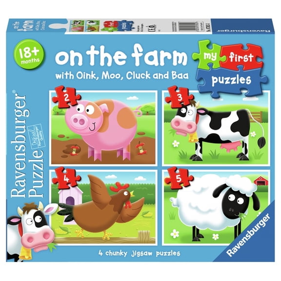 My First Puzzles - On the Farm 2, 3, 4, 5 PC Puzzles (Other)