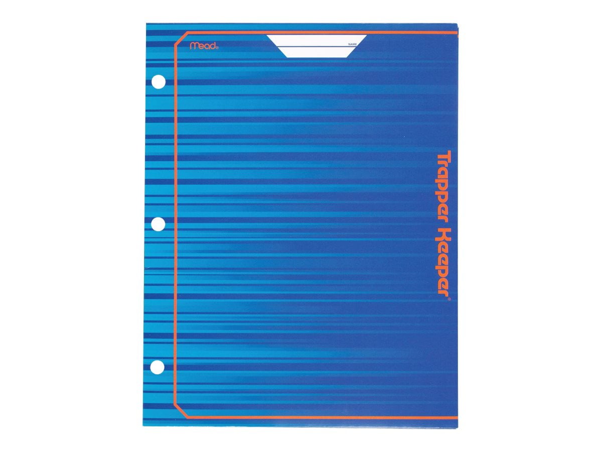 Mead Trapper Keeper Pocket folder 2 compartments 8.5 in x 11 in