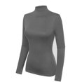 thumbnail image 3 of Made by Olivia Women's Mock Neck Long Sleeve Turtleneck Slim Fit Sweater Top, 3 of 4