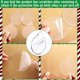 thumbnail image 3 of Nvzi 24 adornos navideños redondos de acrílico transparente de 9,9 cm para decorar el árbol de Navidad., 3 of 5