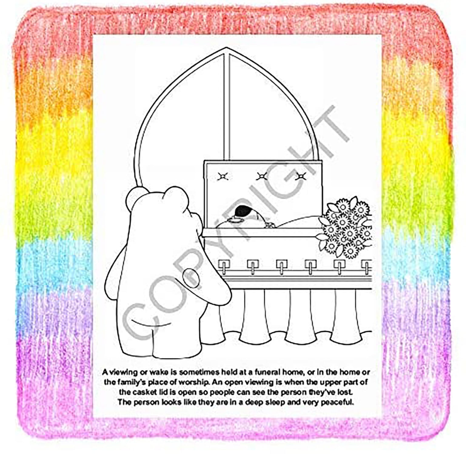 ZoCo: 25 Pack - Losing a Loved One Kid's Coloring & Activity Books