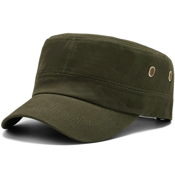 SHILINLANG Unisex Cadet Army Cap Adjustable Breathable Military Hat UPF 50 Sun Protection Outdoor