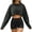 Dark Gray women fall winter crop top a1, variant on thefmos Women's Fall Winter Round Neck Long Sleeve Crop Top Solid Casual Basic Pullover Tops Cozy Tees Blouses Soft Fashion Shirts Clothes, Mint Green S