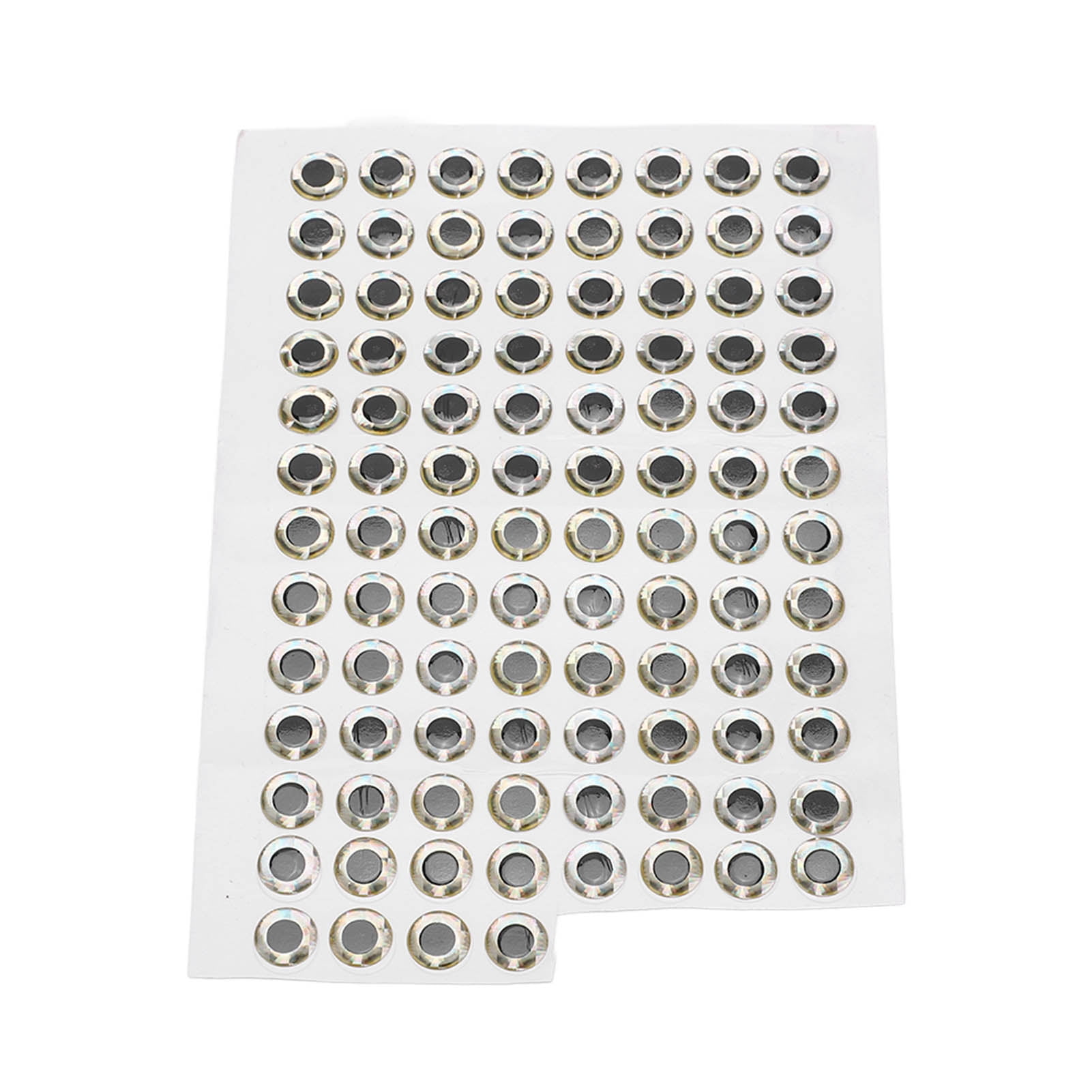 YOUTHINK Artificial Fish Eyes,Fish Eyes Sticker,100pcs 10mm Artificial