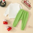thumbnail image 4 of Paguaki Baby Boy Clothes 6-9 Months Fall Winter Outfits Letter Crewneck Sweatshirt Casual Pants 2Pcs Clothes Set Toddler Boy Outfits, 4 of 6