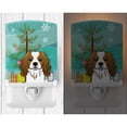 thumbnail image 2 of Christmas Tree and Cavalier Spaniel Ceramic Night Light, 2 of 2