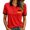 A1 Red, variant on polo shirts for women Short Sleeve Lapel button down Pattern Print Womens Golf Polo Fit Polo Graphic Shirts Athletic Tops for Women Golf Shirts for Women Summer Tops Black L
