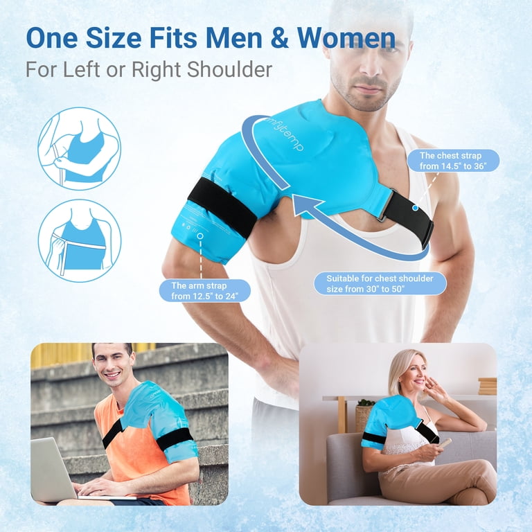 Comfytemp Shoulder Ice Pack Wrap, Large Rotator Cuff photo 6