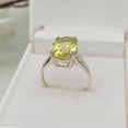 thumbnail image 2 of Designer Lemon Quartz Cocktail Ring-Lemon Gemstone Ring-Vintage Lemon Quartz Ring-Huge Anniversary Ring For Her-Lemon Quartz Birthstone Ring, 2 of 11