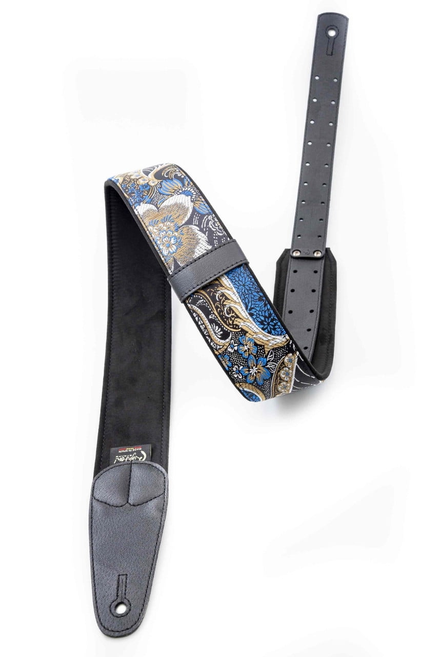 RightOn! Straps Mojo HOKKAIDO Guitar Strap BLACK